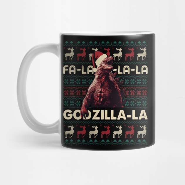 Christmas Godzilla by mia_me